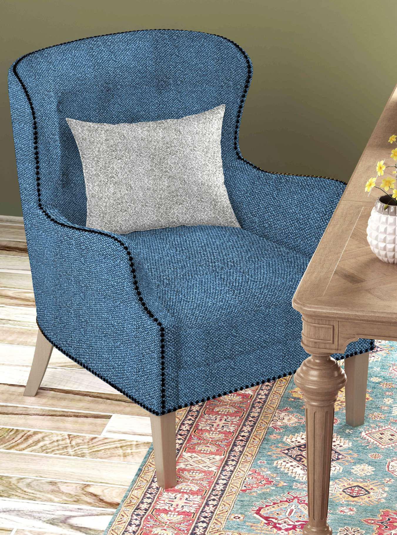 Volantis blue armchair setting