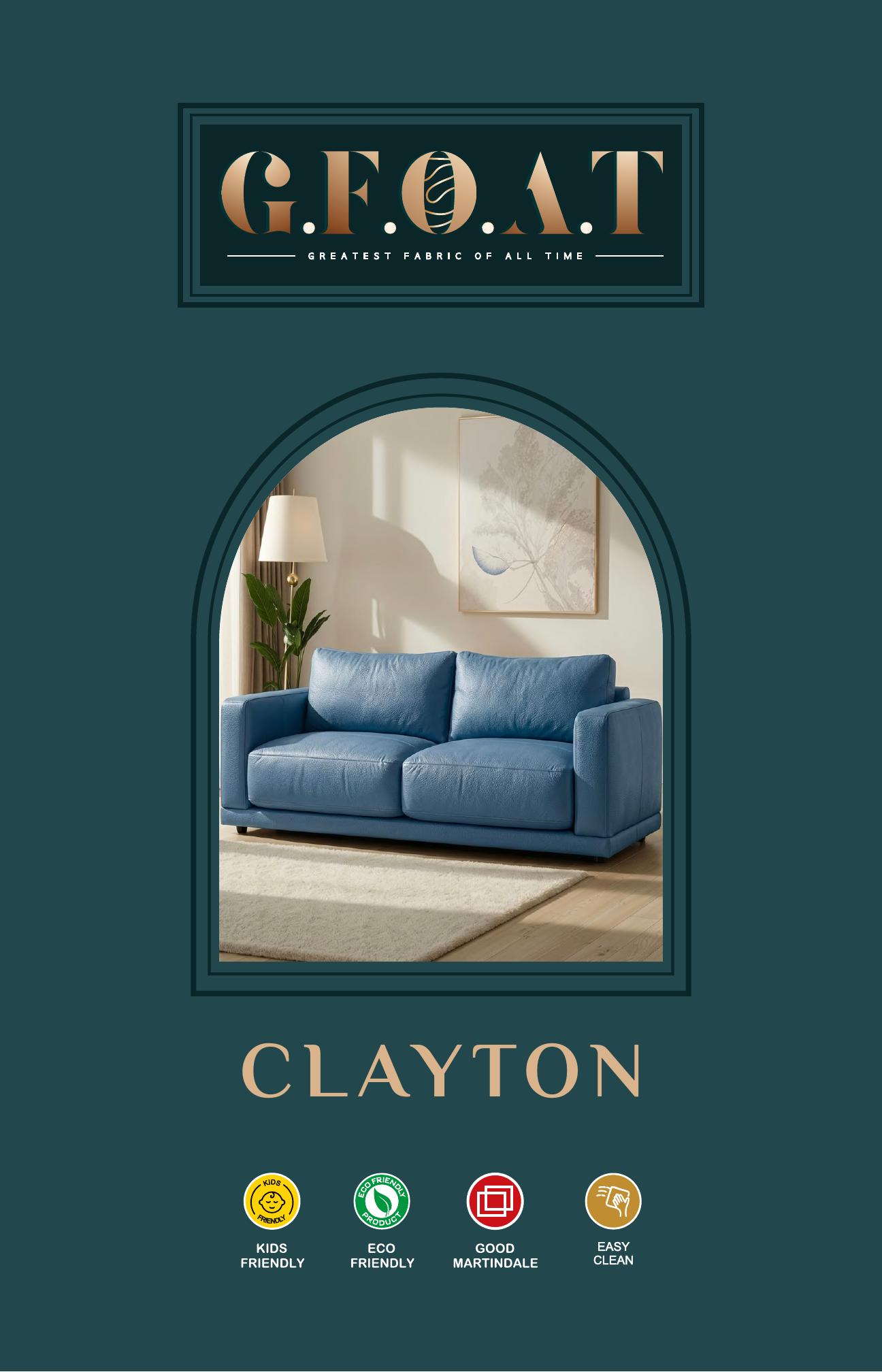 Clayton catalogue cover page